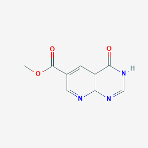 molecular formula C9H7N3O3 B3005988 methyl 4-oxo-3H,4H-pyrido[2,3-d]pyrimidine-6-carboxylate CAS No. 2408964-20-3