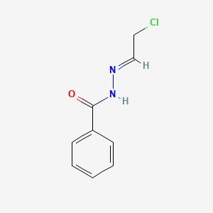molecular formula C9H9ClN2O B3006013 N'-[(1E)-2-chloroethylidene]benzohydrazide CAS No. 730992-41-3