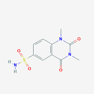 B3006175 1,3-Dimethyl-2,4-dioxo-1,2,3,4-tetrahydroquinazoline-6-sulfonamide CAS No. 704875-77-4
