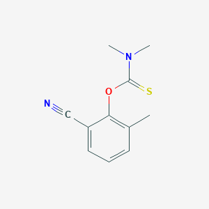 1-2-Cyano-6-methylphenoxy-N,N-dimethylmethanethioamide