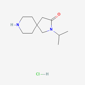 2-(Propan-2-yl)-2,8-diazaspiro[4.5]decan-3-one hydrochloride