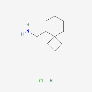 Spiro[3.5]nonan-5-ylmethanamine hydrochloride