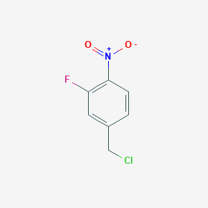molecular formula C7H5ClFNO2 B3006219 4-(Chloromethyl)-2-fluoro-1-nitrobenzene CAS No. 1260884-97-6