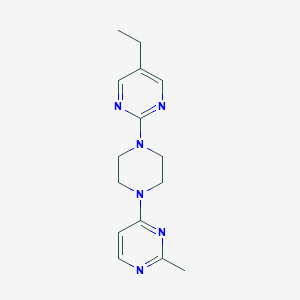 4-[4-(5-Ethylpyrimidin-2-yl)piperazin-1-yl]-2-methylpyrimidine