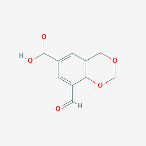 8-formyl-4H-benzo[d][1,3]dioxine-6-carboxylic acid