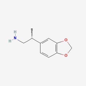 (2R)-2-(1,3-Benzodioxol-5-yl)propan-1-amine