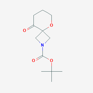 Tert-butyl 9-oxo-5-oxa-2-azaspiro[3.5]nonane-2-carboxylate