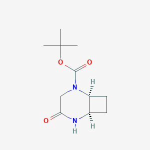 Tert-butyl (1S,6R)-4-oxo-2,5-diazabicyclo[4.2.0]octane-2-carboxylate
