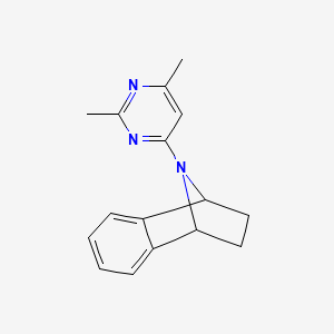 9-(2,6-Dimethylpyrimidin-4-yl)-1,2,3,4-tetrahydro-1,4-epiminonaphthalene