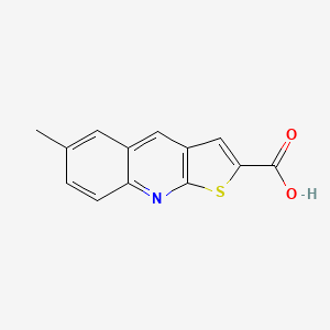 6-Methylthieno[2,3-b]quinoline-2-carboxylic acid