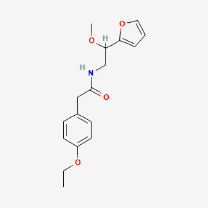 2-(4-ethoxyphenyl)-N-(2-(furan-2-yl)-2-methoxyethyl)acetamide