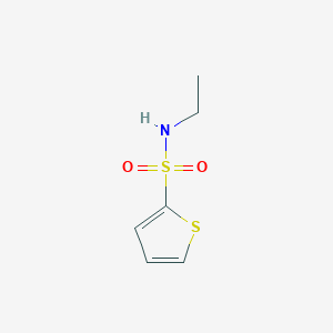 molecular formula C6H9NO2S2 B3006434 N-ethylthiophene-2-sulfonamide CAS No. 358666-45-2