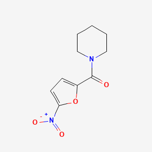 molecular formula C10H12N2O4 B3006435 1-(5-Nitrofuran-2-carbonyl)piperidine CAS No. 951-91-7