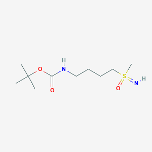 molecular formula C10H22N2O3S B3006442 Tert-butyl N-[4-(methylsulfonimidoyl)butyl]carbamate CAS No. 2309446-32-8