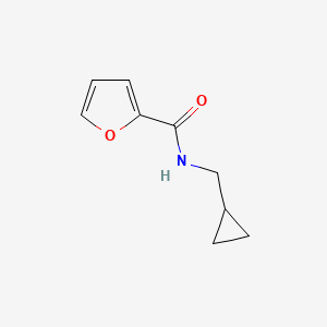 molecular formula C9H11NO2 B3006463 N-(cyclopropylmethyl)furan-2-carboxamide CAS No. 1340325-87-2