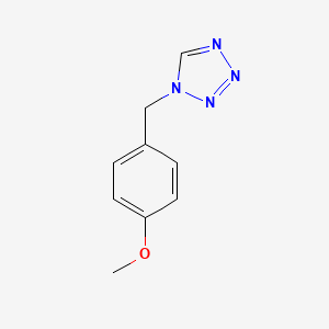 molecular formula C9H10N4O B3006526 1-(4-Methoxyphenylmethyl)tetrazole CAS No. 160698-31-7