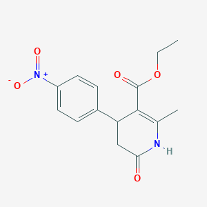 Ethyl 2-methyl-4-(4-nitrophenyl)-6-oxo-1,4,5,6-tetrahydro-3-pyridinecarboxylate