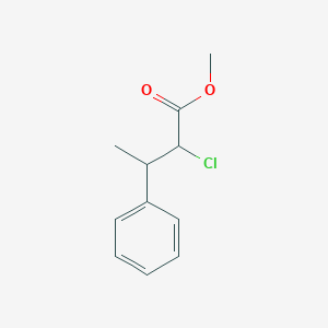 molecular formula C11H13ClO2 B3006788 Methyl 2-chloro-3-phenylbutanoate CAS No. 1251140-31-4
