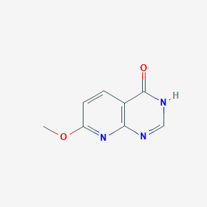 molecular formula C8H7N3O2 B3006906 7-Methoxypyrido[2,3-d]pyrimidin-4(3H)-one CAS No. 2306299-81-8