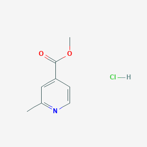 molecular formula C8H10ClNO2 B3007107 methyl2-methylpyridine-4-carboxylatehydrochloride CAS No. 2361634-93-5
