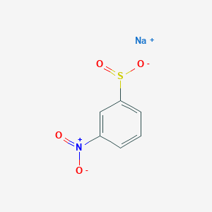 molecular formula C6H5NNaO4S B3007160 Sodium 3-nitrobenzenesulfinate CAS No. 15898-46-1