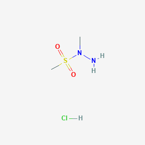 N-Methylmethanesulfonohydrazide;hydrochloride