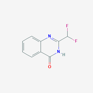 molecular formula C9H6F2N2O B3007316 2-(Difluoromethyl)quinazolin-4-ol CAS No. 50419-37-9