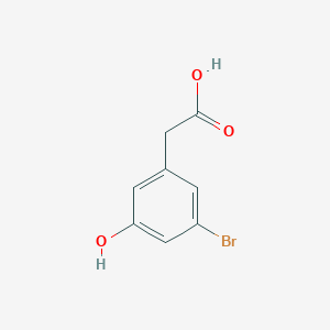 2-(3-Bromo-5-hydroxyphenyl)acetic acid