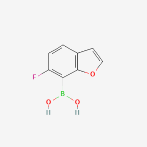 (6-Fluoro-1-benzofuran-7-yl)boronic acid