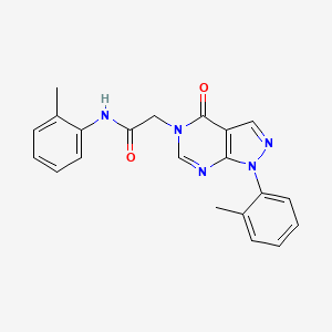 N-(2-methylphenyl)-2-[1-(2-methylphenyl)-4-oxopyrazolo[3,4-d]pyrimidin-5-yl]acetamide