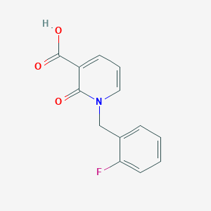 1-(2-Fluorobenzyl)-2-oxo-1,2-dihydropyridine-3-carboxylic acid