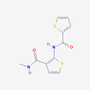 N-(3-(methylcarbamoyl)thiophen-2-yl)thiophene-2-carboxamide