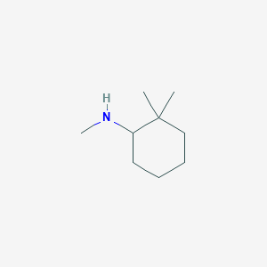 molecular formula C9H19N B3008062 N,2,2-Trimethylcyclohexanamine CAS No. 90726-09-3