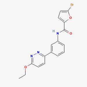 5-bromo-N-(3-(6-ethoxypyridazin-3-yl)phenyl)furan-2-carboxamide
