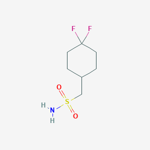 molecular formula C7H13F2NO2S B3008604 (4,4-Difluorocyclohexyl)methanesulfonamide CAS No. 1564646-80-5