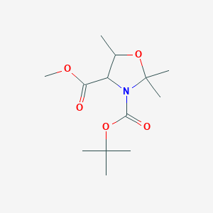 3-Tert-butyl 4-methyl 2,2,5-trimethyl-1,3-oxazolidine-3,4-dicarboxylate