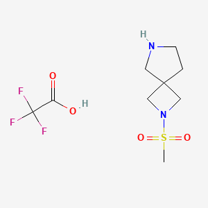 2-Methylsulfonyl-2,7-diazaspiro[3.4]octane;2,2,2-trifluoroacetic acid