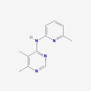 5,6-dimethyl-N-(6-methylpyridin-2-yl)pyrimidin-4-amine