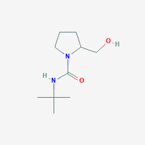 N-(tert-butyl)-2-(hydroxymethyl)pyrrolidine-1-carboxamide