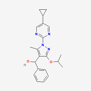 molecular formula C21H24N4O2 B3008676 hDHODH-IN-4 