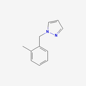 B3008787 1-[(2-Methylphenyl)methyl]pyrazole CAS No. 1205194-49-5