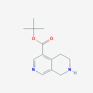 Tert-butyl 5,6,7,8-tetrahydro-2,7-naphthyridine-4-carboxylate