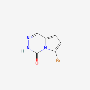 6-Bromopyrrolo[1,2-d][1,2,4]triazin-4(3H)-one