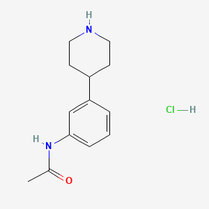 4-(3-Acetylaminophenyl)piperidine hydrochloride
