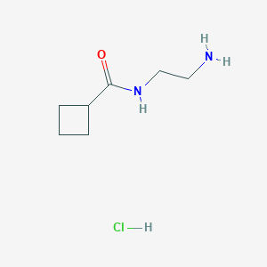 N-(2-aminoethyl)cyclobutanecarboxamide hydrochloride