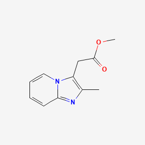 molecular formula C11H12N2O2 B3009113 Methyl (2-methylimidazo[1,2-a]pyridin-3-yl)acetate CAS No. 2279123-32-7