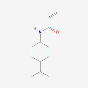 molecular formula C12H21NO B3009126 N-(4-propan-2-ylcyclohexyl)prop-2-enamide CAS No. 2224353-54-0