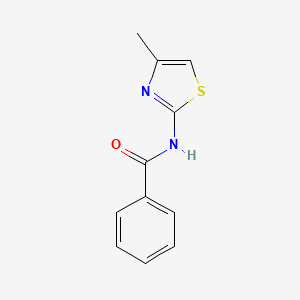 molecular formula C11H10N2OS B3009150 N-(4-methylthiazol-2-yl)benzamide CAS No. 37529-67-2