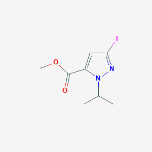 Methyl 5-iodo-2-propan-2-ylpyrazole-3-carboxylate
