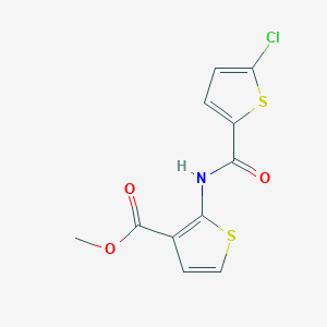 Methyl 2-(5-chlorothiophene-2-carboxamido)thiophene-3-carboxylate